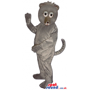 Customizable Cute Exotic Grey Monkey Animal Plush Mascot -
