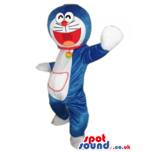 Doraemon Blue Galactic Cat Cartoon Character Plush Mascot -