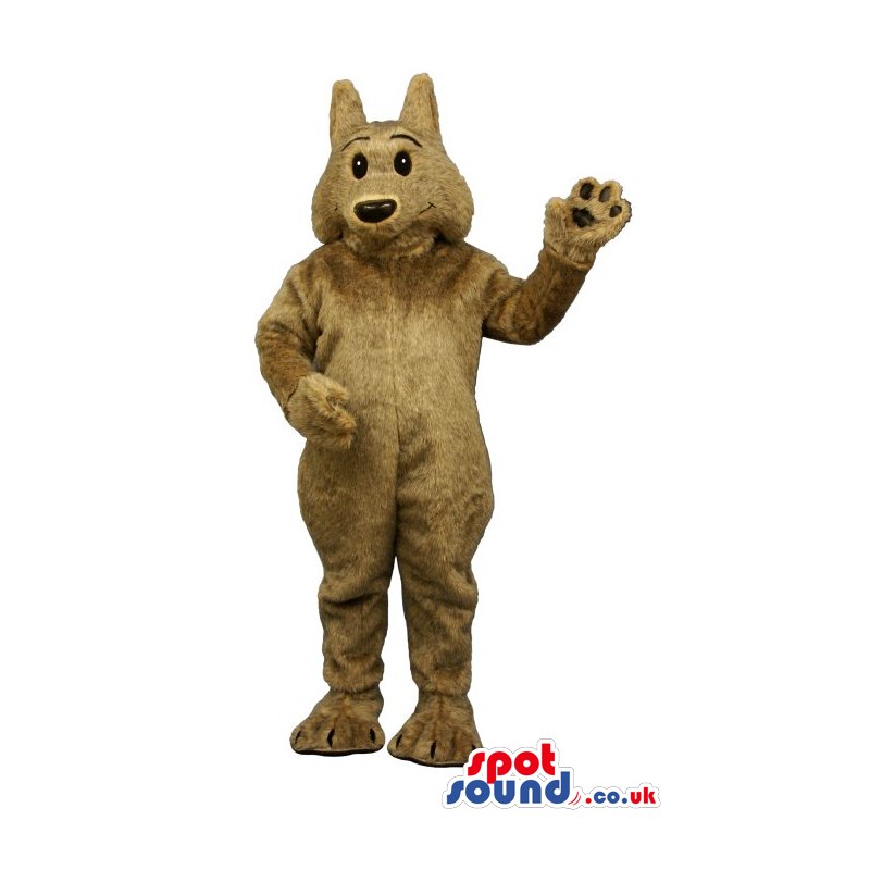 Customizable All Brown Dog Animal Pet Plush Mascot - Custom