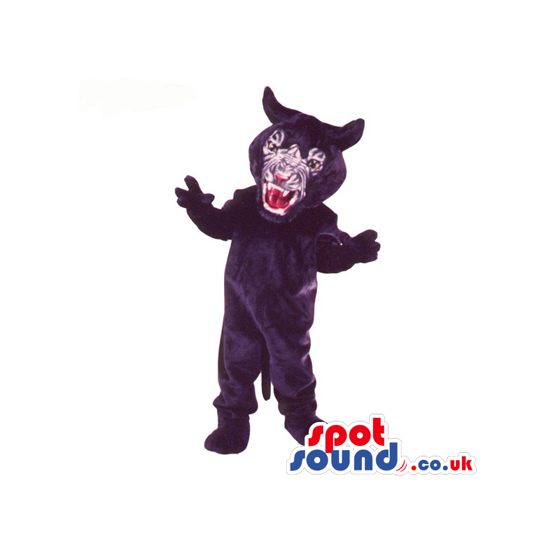 Buy Mascots Costumes in UK - Wild Black Panther Animal Plush Mascot With An  Angry Face Sizes L (175-180CM)