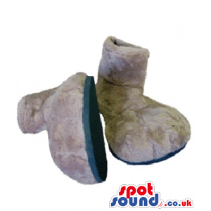 Best Quality Washable Plush Feet For Bear Animal Mascots -