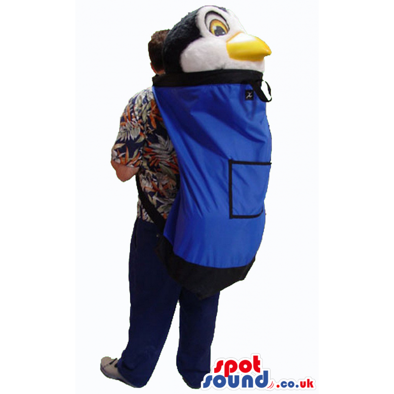 Comfortable Blue Rucksack Bag To Transport Your Mascot Safely -