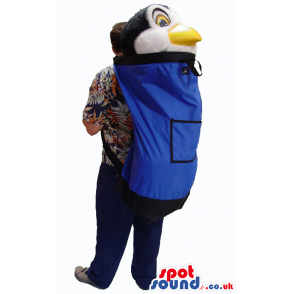 Comfortable Blue Rucksack Bag To Transport Your Mascot Safely -