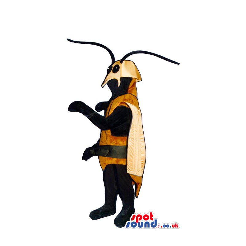 Amazing Bee Insect Plush Mascot With Long Antennae - Custom