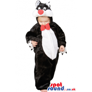 Children'S Sylvester Cat Costume Available In Different Sizes -