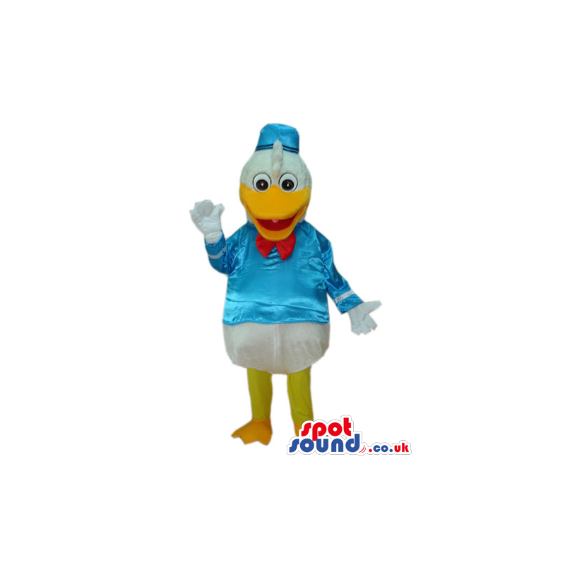 Donald Duck Disney Mascot With Special Exotic Garments - Custom