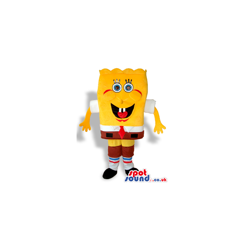 Sponge Bob Square Pants Cartoon Character Plush Mascot - Custom