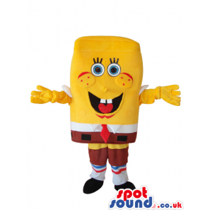 Sponge Bob Square Pants Cartoon Character Plush Mascot - Custom