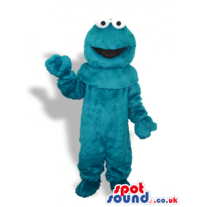 Sesame Street Cookie Monster Blue Hairy Character Mascot -