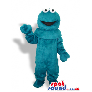 Sesame Street Cookie Monster Blue Hairy Character Mascot -