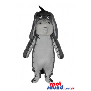 Cute Winnie It Pooh Donkey Cartoon Character Mascot - Custom