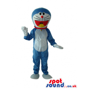 Doraemon Blue Cat Japanese Cartoon Character Plush Mascot -