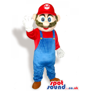 Super Mario Bros. Popular Video Game Character Mascot - Custom