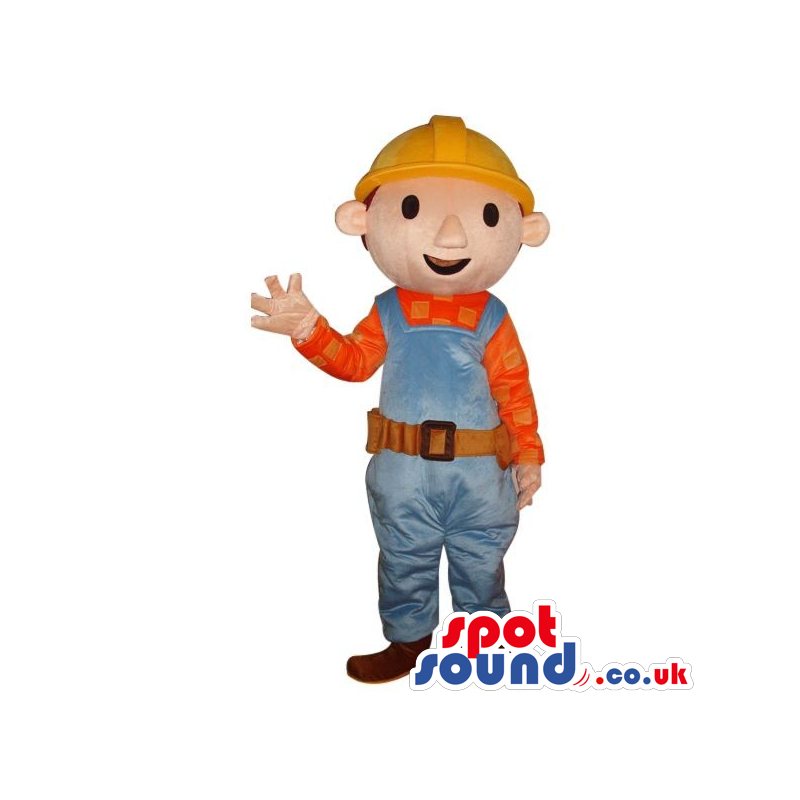 Bob It Builder Children'S Cartoon Character Mascot - Custom