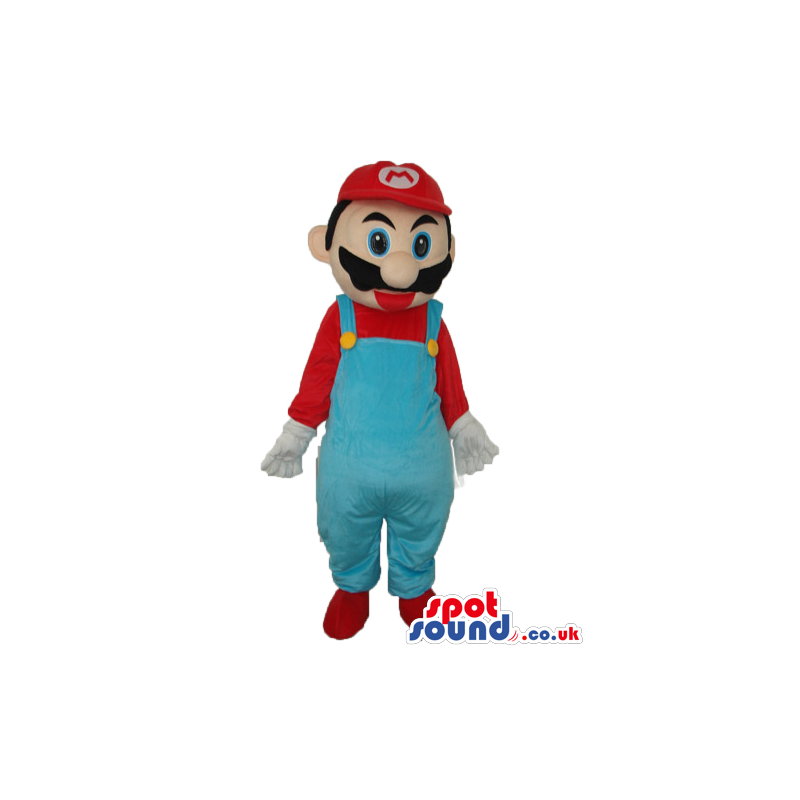 Super Mario Bros. Popular Video Game Character Mascot - Custom