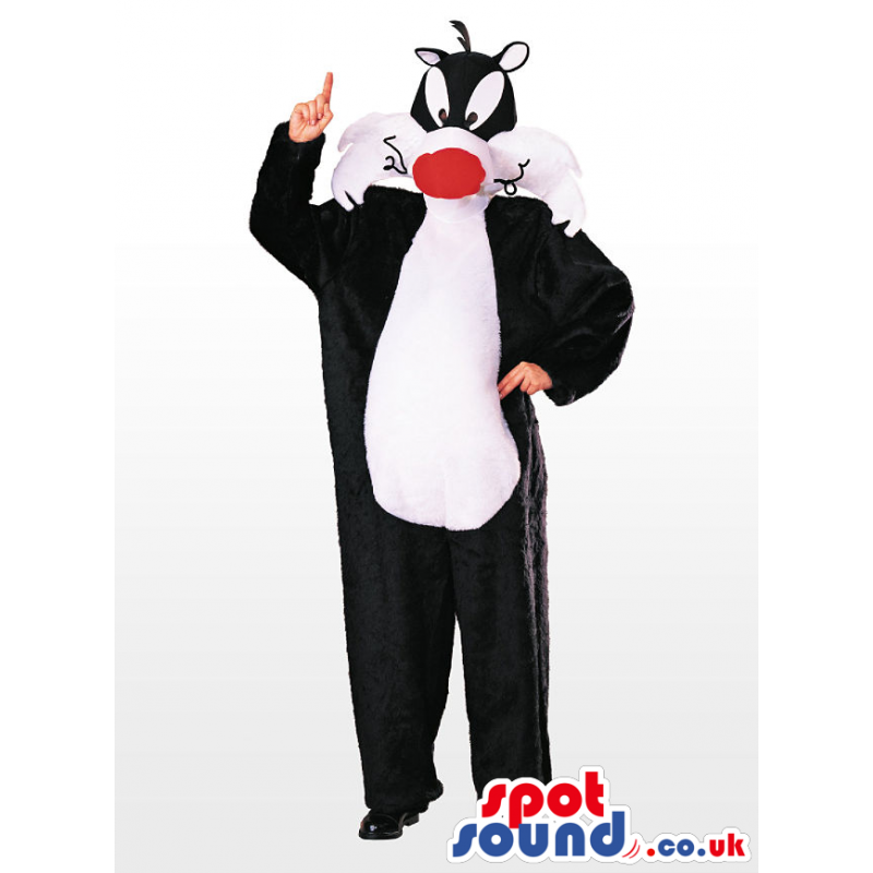 Sylvester Cat Popular Cartoon Adult Size Disguise Or Mascot -