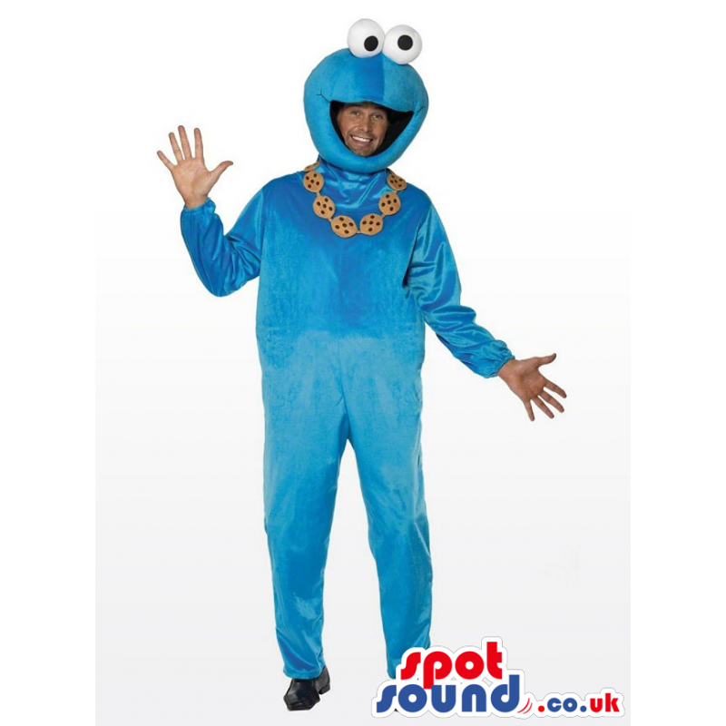 Awesome Cookie Monster Character Plush Costume Mascot - Custom