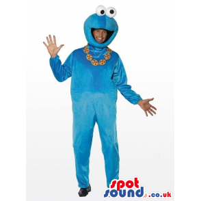 Awesome Cookie Monster Character Plush Costume Mascot - Custom