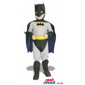 Cool Batman Super Hero Character Children Size Disguise -