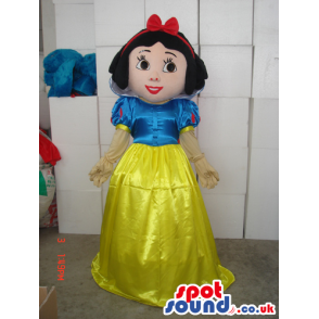 Snow White Children Story Disney Character Mascot - Custom