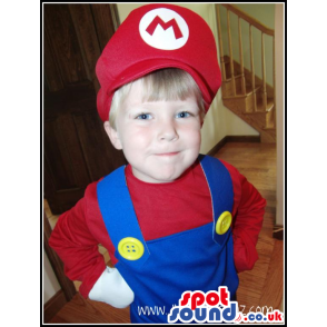Super Mario Bros. Popular Video Game Children Costume - Custom