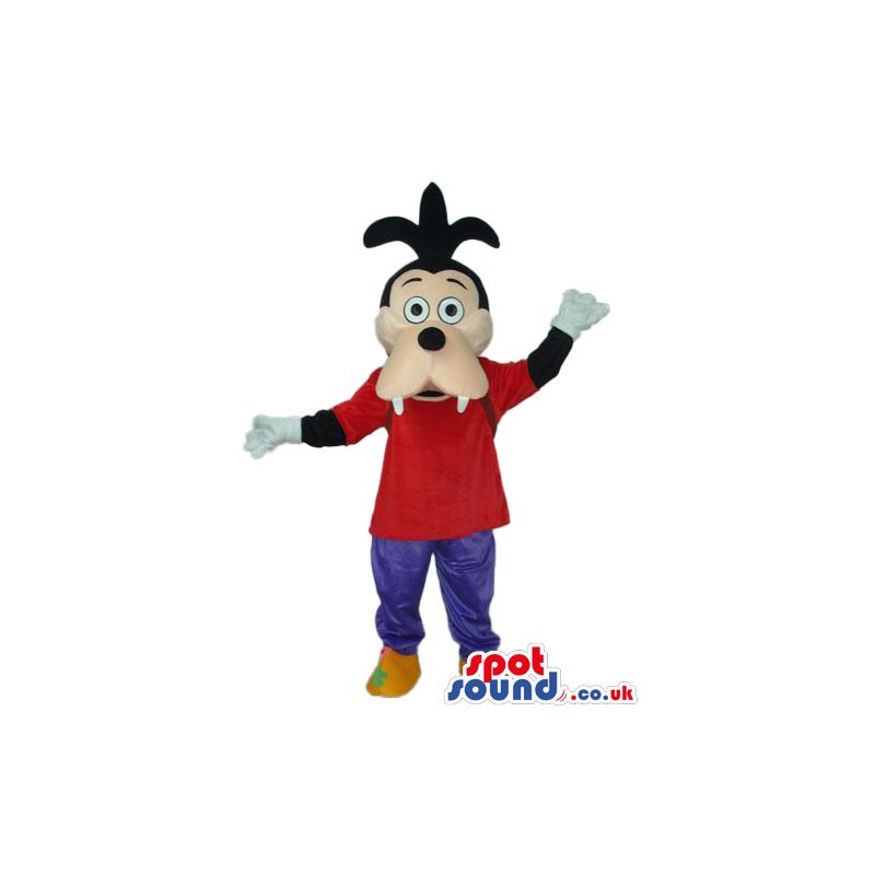 Popular Goofy Dog Animal Cartoon Disney Character Mascot -