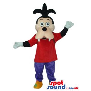Popular Goofy Dog Animal Cartoon Disney Character Mascot -
