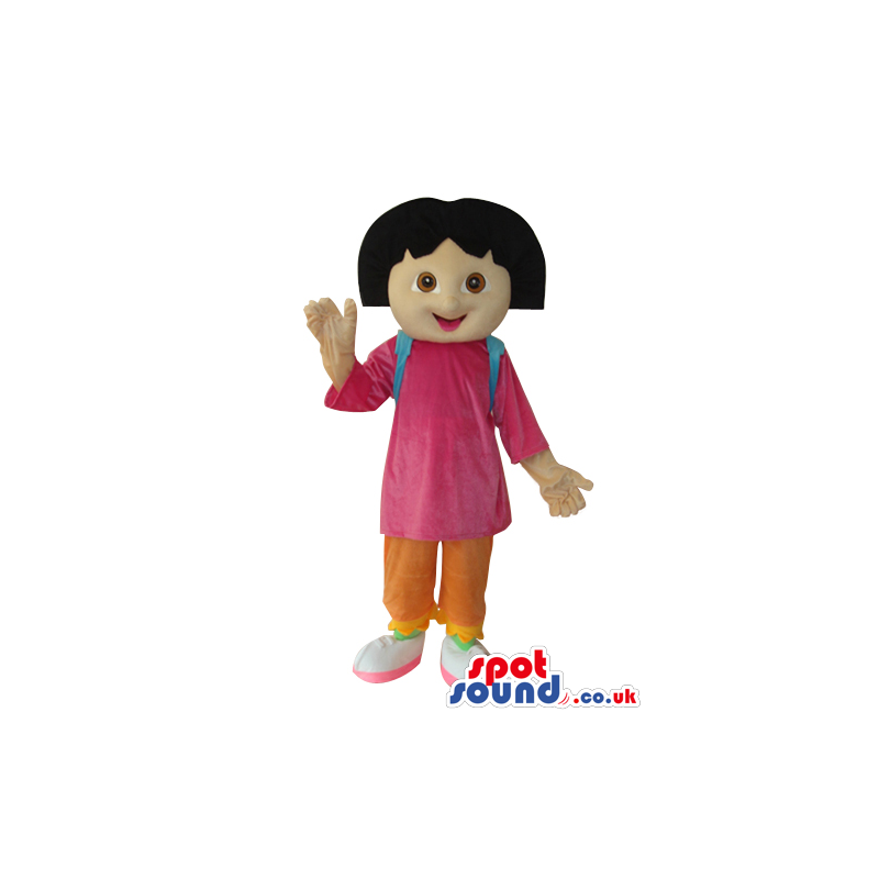 Dora The Explorer Popular Cartoon Character Mascot - Custom