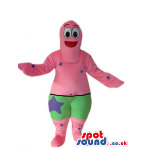 Patrick Starfish Sponge Bob Square Pants Cartoon Plush Mascot -