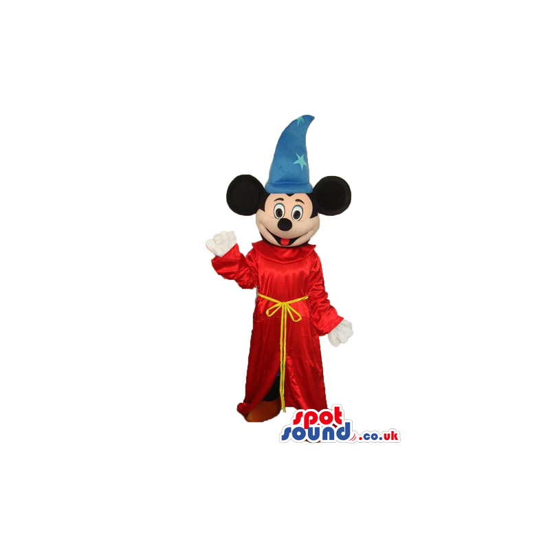 Mickey Mouse Disney Character With Fantasia Movie Garments -