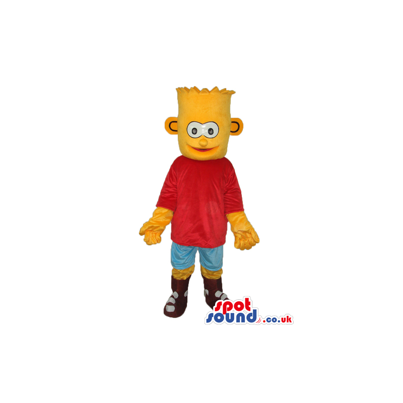 Bart Simpson Popular Cartoon Character Plush Mascot - Custom