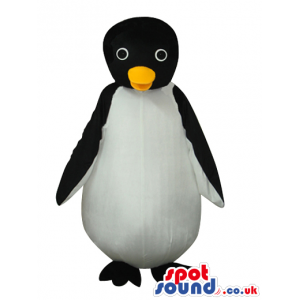 Young Penguin Animal Plush Mascot With A Round Body - Custom
