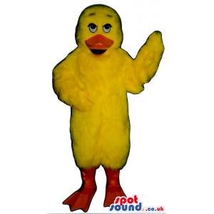 Customizable Funny Classic Yellow Duck Plush Mascot - Custom