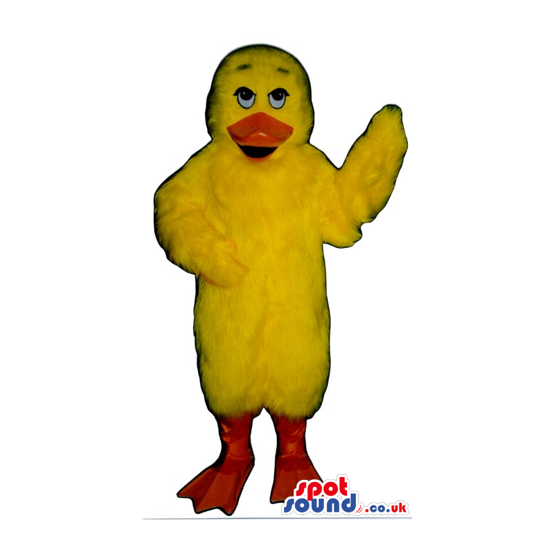 Customizable Funny Classic Yellow Duck Plush Mascot - Custom