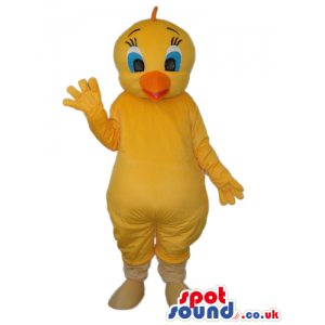 Yellow Bird Alike Tweety Cartoon Character Mascot - Custom