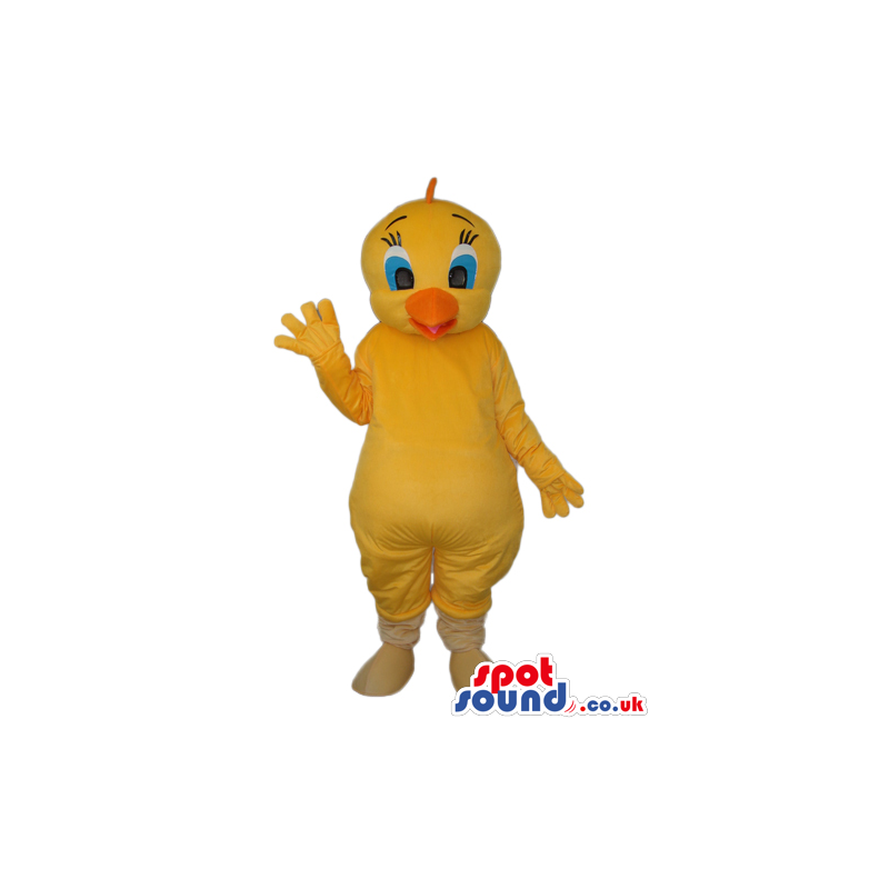 Yellow Bird Alike Tweety Cartoon Character Mascot - Custom