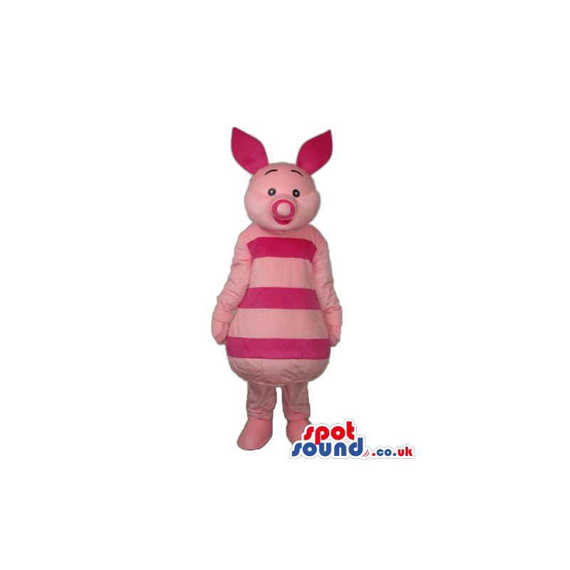 Piglet Character Mascot From Winnie It Pooh Popular Cartoon - Piglet Character Mascot From Winnie It Pooh Popular Cartoon -