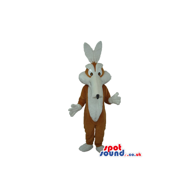 Customizable Wile E. Coyote Cartoon Character In White - Custom