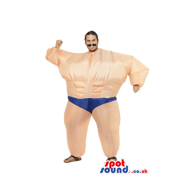 Hilarious Strong Man Adult Size Disguise Or Costume - Custom