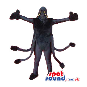 Amazing Grey Octopus Sea Animal Mascot Or Disguise - Custom