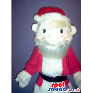 Big Santa Claus Plush Mascot With A Big White Beard - Custom