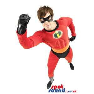 Red It Incredibles Movie Character Adult Size Costume - Custom