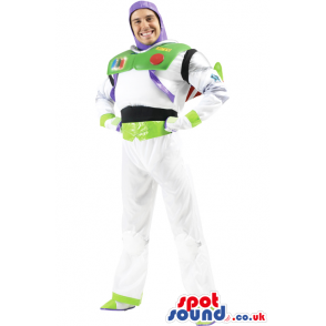 Buzz Astronaut Toy Story Character Adult Size Costume Or Mascot