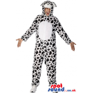 Dalmatian Dog With Dots Adult Size Costume Or Plush Mascot -