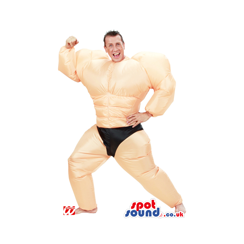 Hilarious Strong Man Or Sumo Adult Size Disguise Or Costume -