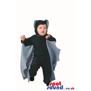 Cute Halloween Bat Baby Size Plush Costume Disguise - Custom