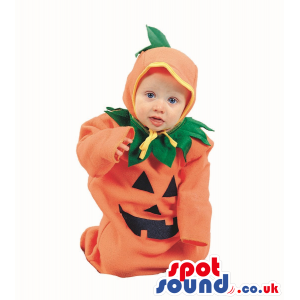 Cute Halloween Pumpkin Baby Size Costume Disguise - Custom