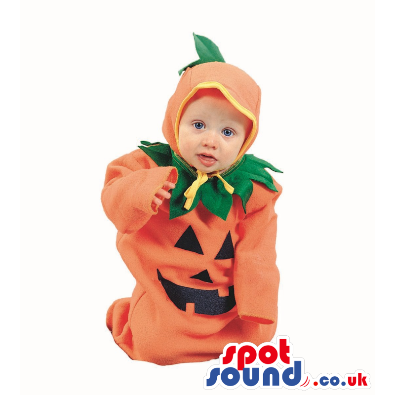 Cute Halloween Pumpkin Baby Size Costume Disguise - Custom