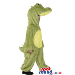 Cute Halloween Alligator Children Size Plush Costume Disguise -