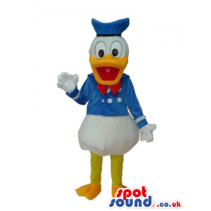 Buy Mascots Costumes in UK - Donald Duck Disney Character Plush Mascot With  Classic Garments Sizes L (175-180CM)